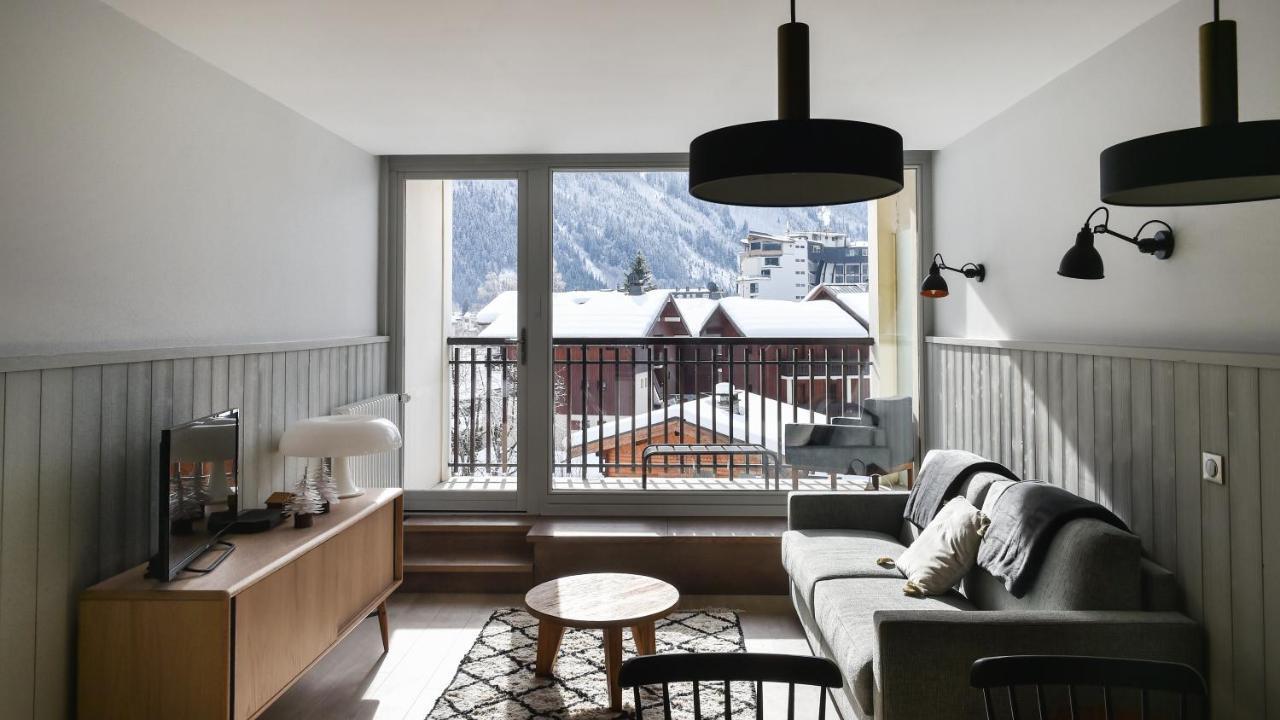 Appartement La Vallee Blanche Avec Parking Gratuit Шамони Экстерьер фото